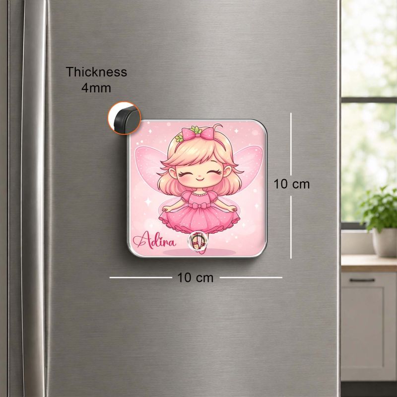Princess Theme Return Gift for Girls  Personalized Musical Fridge Magnet Fairy Tale Gift Cartoon Magnet
